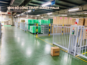 1000 bộ cổng trượt tại nhà máy