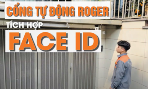 mở cổng bằng khuôn mặt